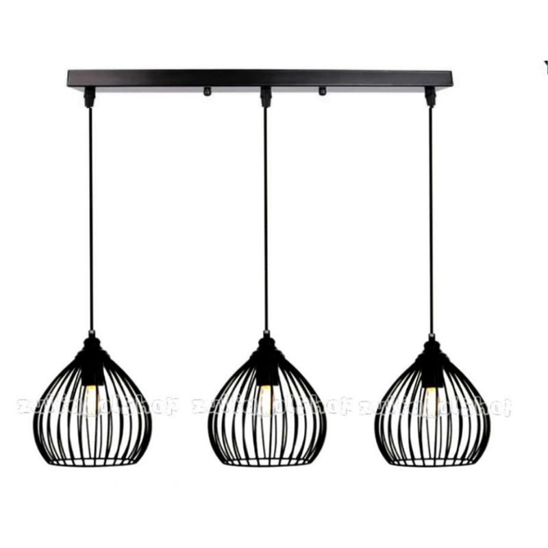 (COD)Lampu gantung Atap Rumah  Lampu plafon  Lampu cafe,