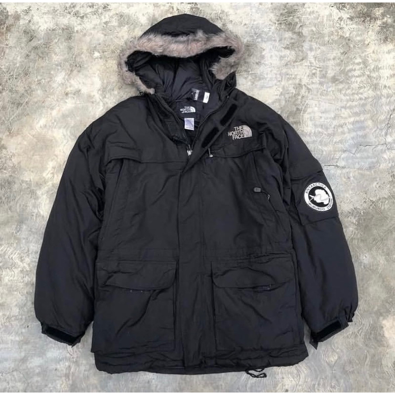 JAKET TNF ANTARCTICA MCMURDO STATION BULU ANGSA