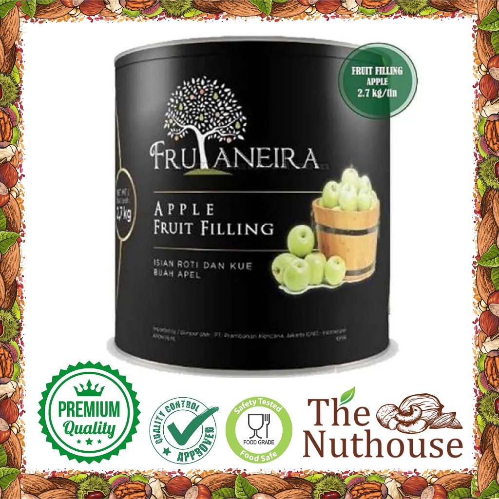 

FRUTANEIRA Apple Fruit Filling / Selai Filling Apple (50% Buah asli) 2.7 Kg