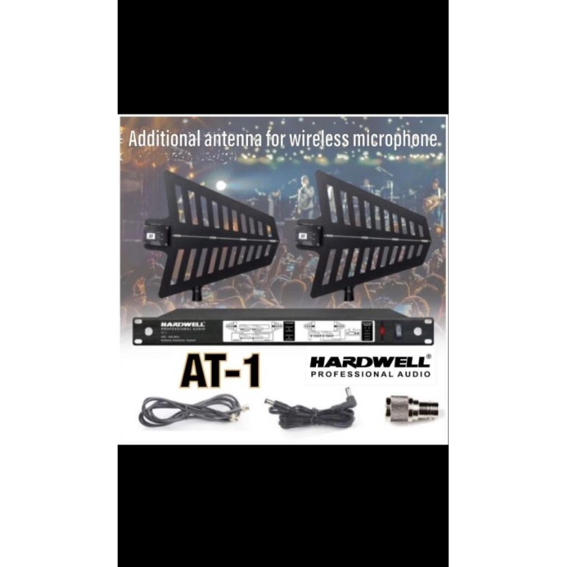 Sirip Antena Penguat Sinyal Mic Wireless Hardwell AT-1 Original