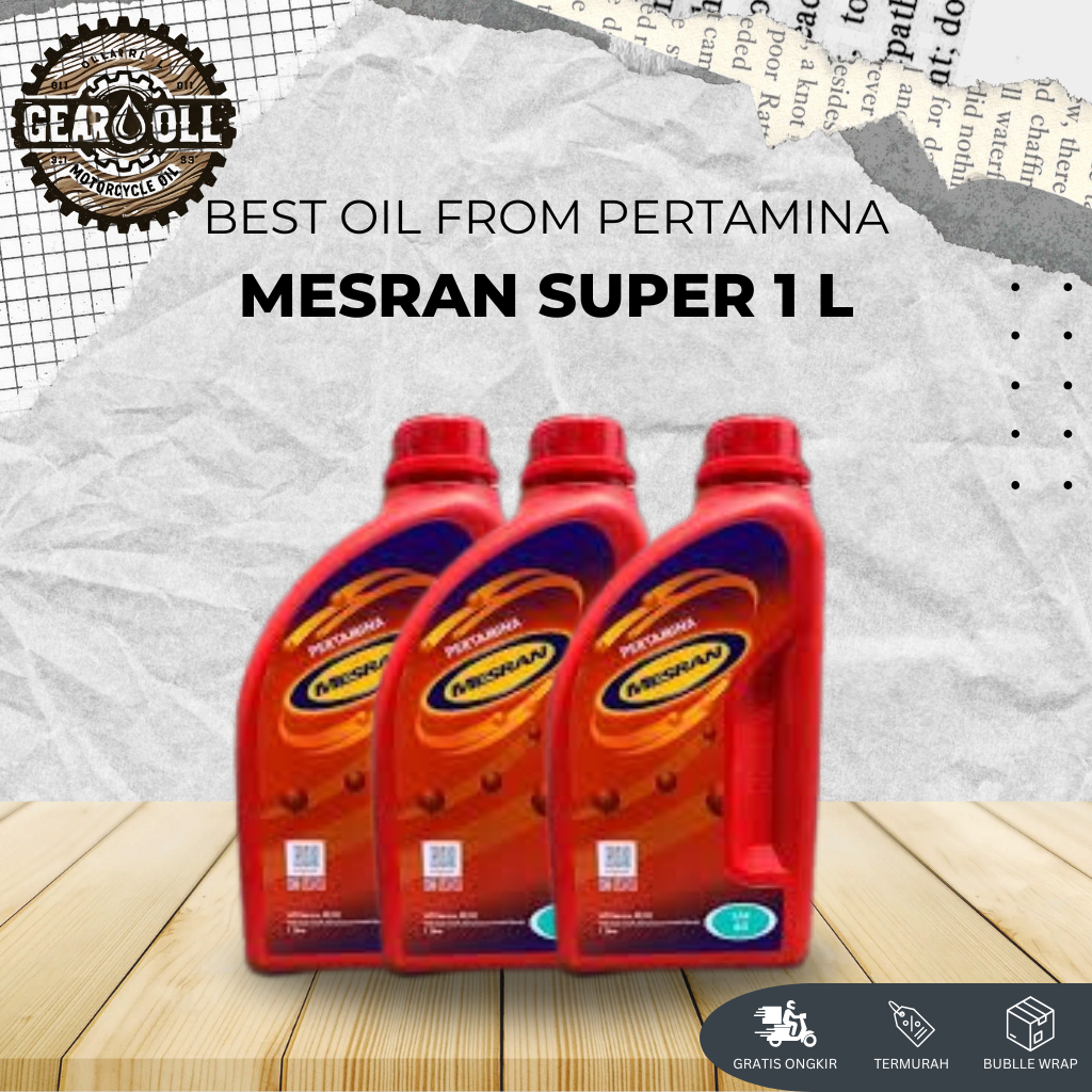 Oli Pertamina Mesran Super 1 L