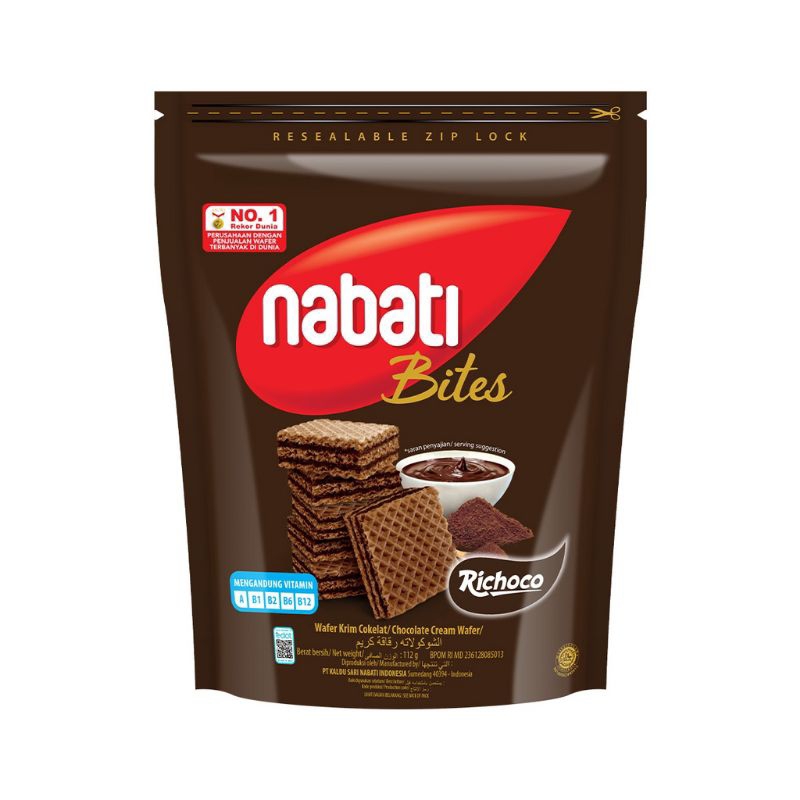 

Nabati Bites Richoco 100g Nabati Wafer Richoco