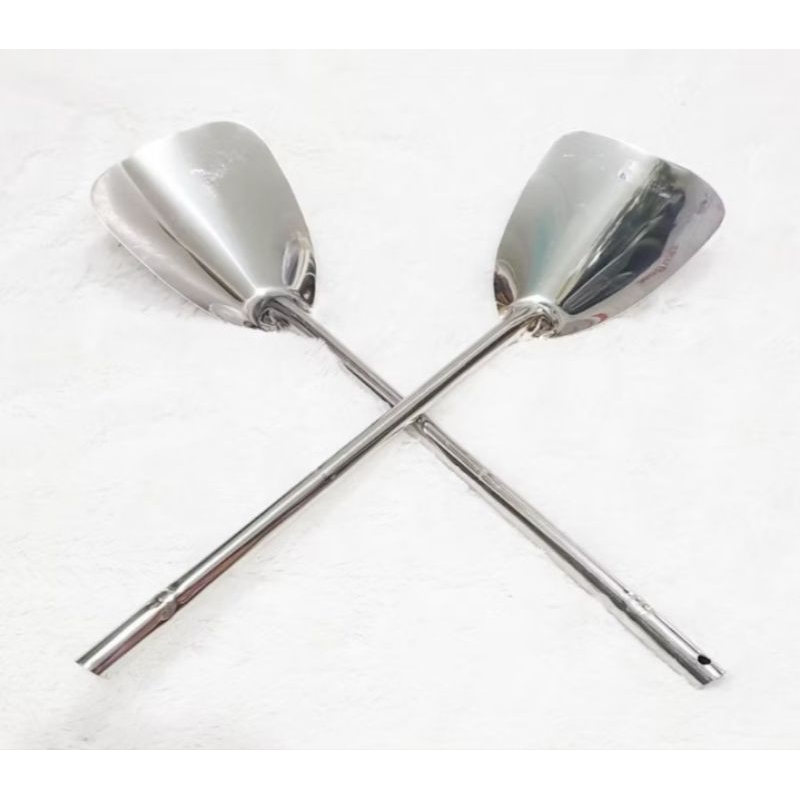 Sodet Stainless /Sutil Spatula Penggorengan Stainless Stell/Spatula Lubang Kecil