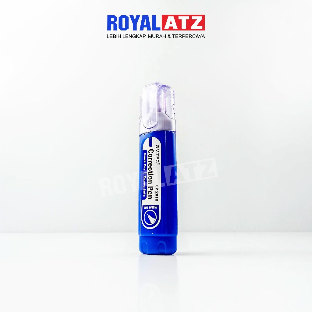 

Correction Fluid / Tip Ex Cairan Koreksi Penghapus Cair V-Tec CP-2010 & CP-2005