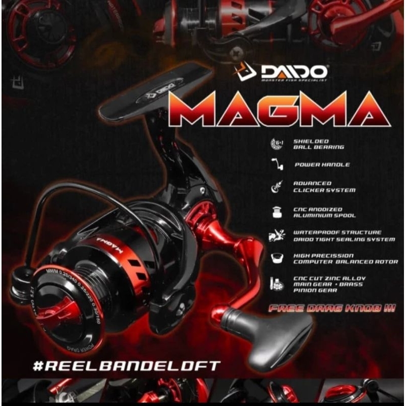 REEL DAIDO MAGMA 3000 POWER HANDLE