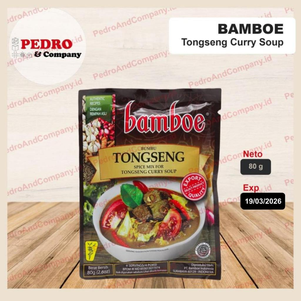 

Bamboe bumbu tongseng 80 gram - spice mix tong seng curry soup