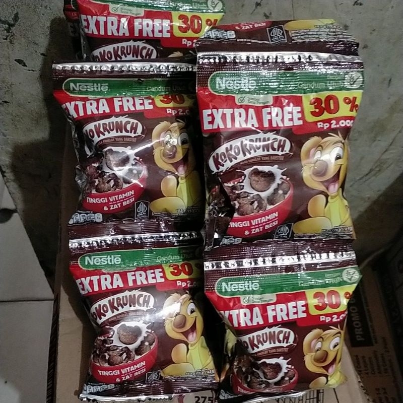 

Koko Krunch Sereal 20gr 1Rc isi 10pcs ( extra 30%)