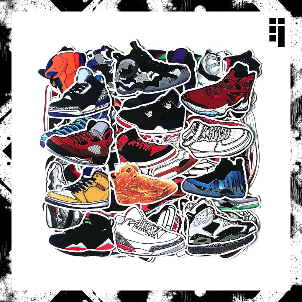 

Stiker Cutting SNEAKERS Vinyl