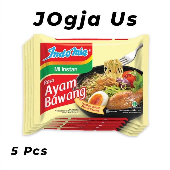 

Indomie Kuah Ayam Bawang Mie Instan Mie Kuah 5 Pcs