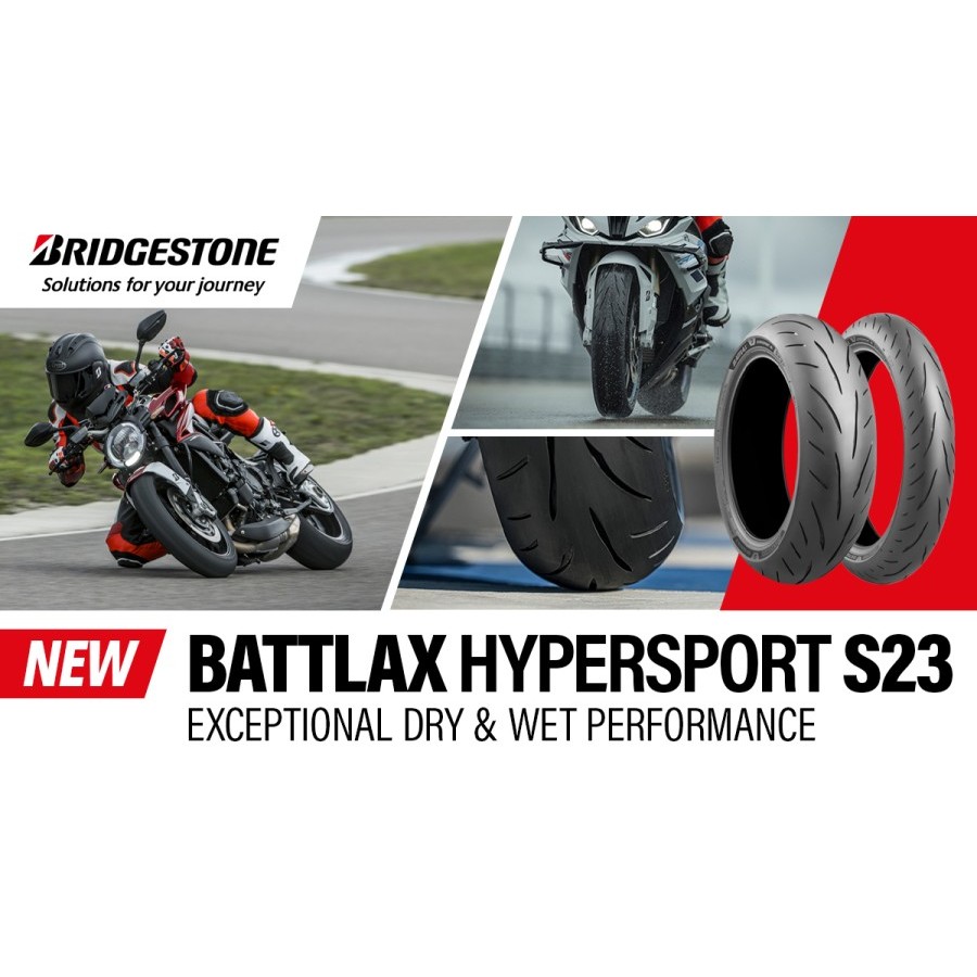 BAN MOTOR BRIDGESTONE BATTLAX S23 HYPERSPORT - MADE IN JAPAN (SNI)