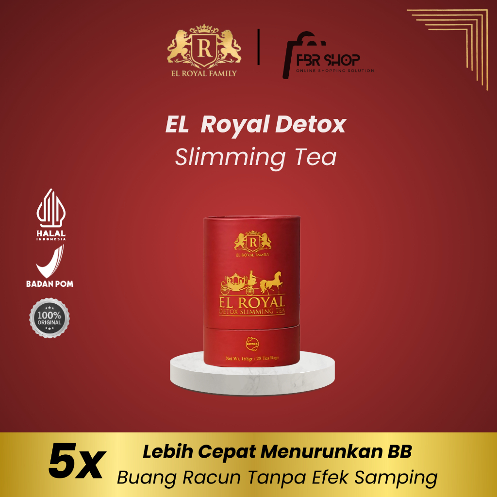 

EL ROYAL Detox Slimming Tea - 5x Lebih Cepat Menurunkan Berat Badan