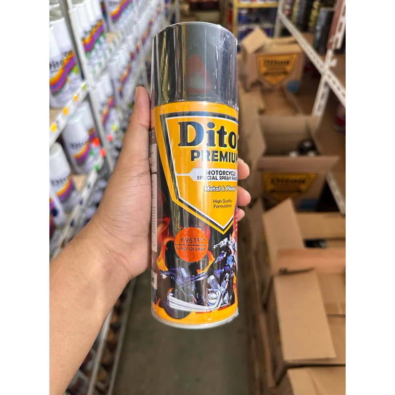 Diton premium K9519 * ninja orange cat semprot 400ml