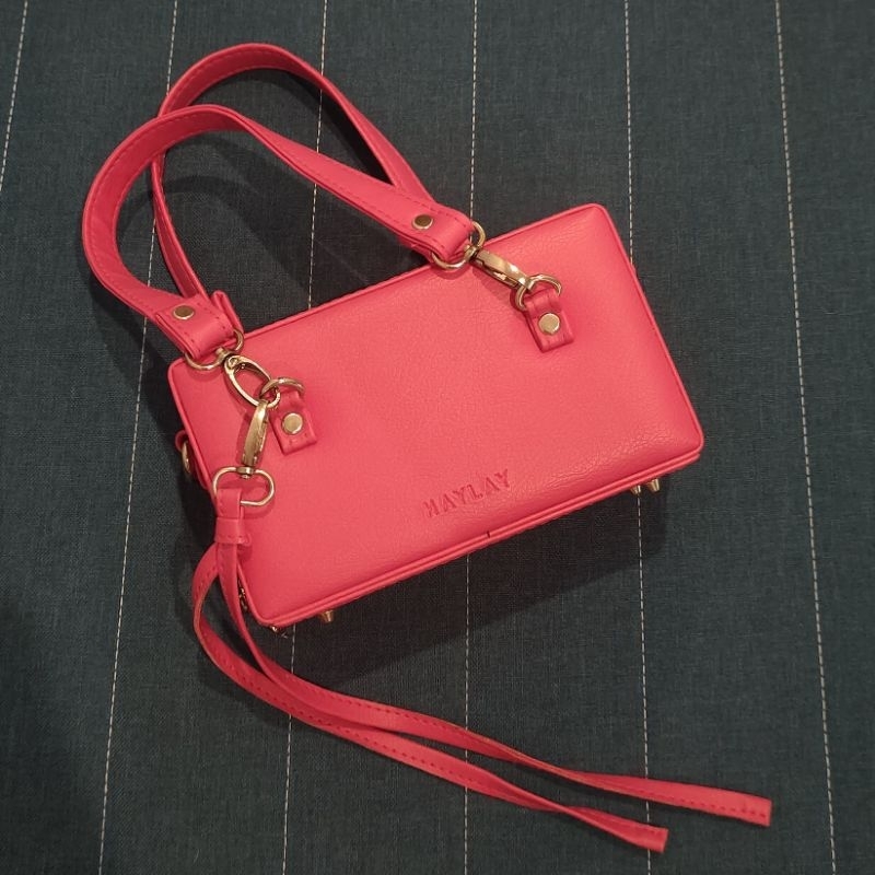 [ preloved ] Haylay Studio Luigi Bag in Pinkyswear