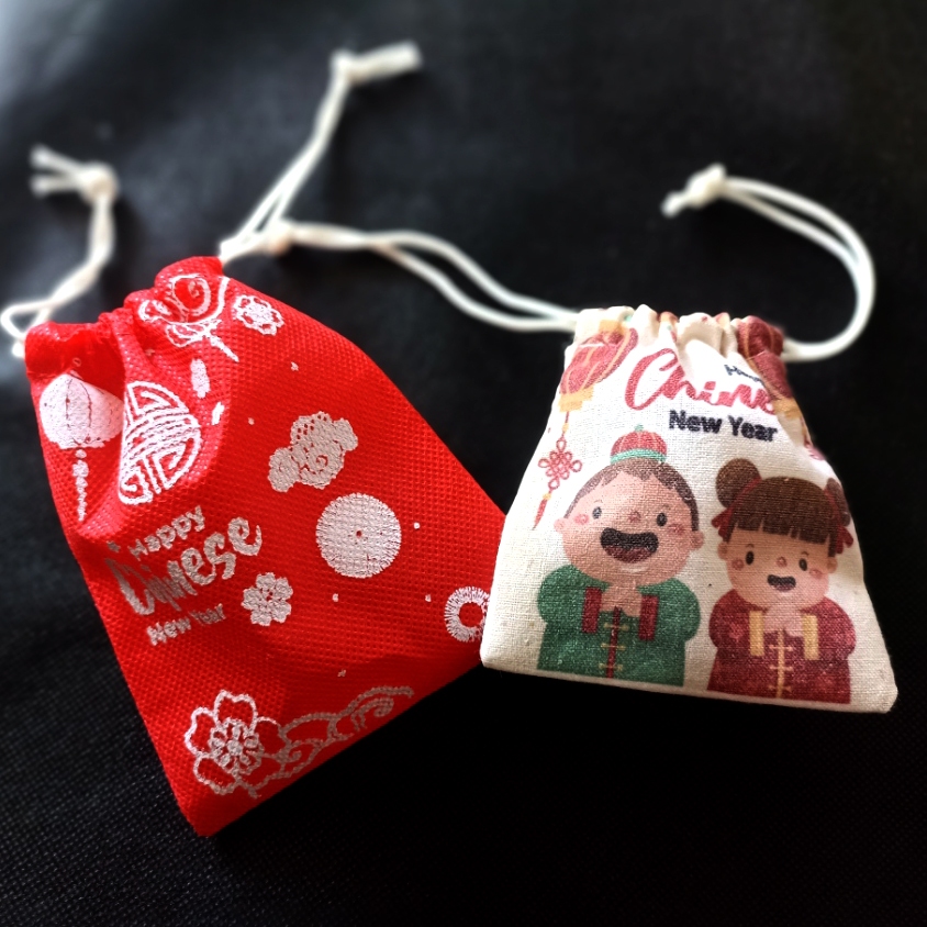 

IniTasQ - Souvenir Pouch Angpao Imlek - Ampao Chinese New Year - Kantong Angpau Imlek