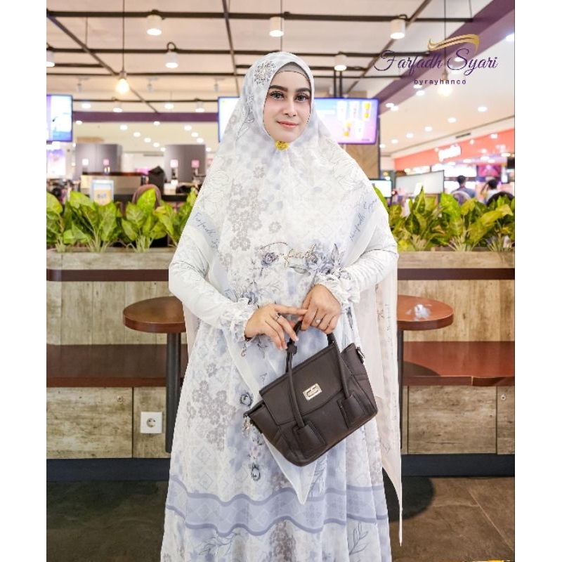 Kameela Kamela Series Syari Putih Umroh Haji by Farfadh Rayhan Co Rayhanco