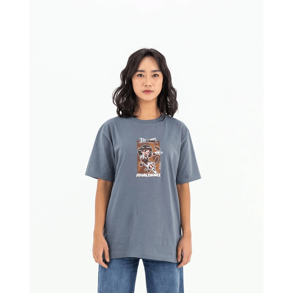 T-shirt Oversize | JKT48 Freya Final Dance Grey Unisex