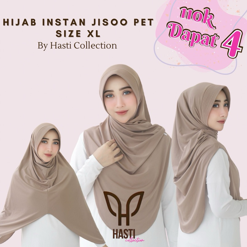(110K get 4) Hijab Jisoo PET Size XL Jersey - HASTI