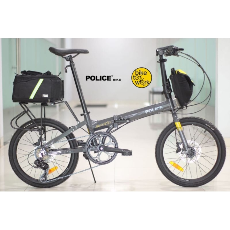 Folding Police Texas B2W New 20"