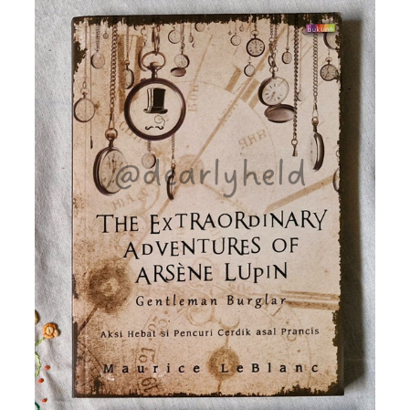 Buku Novel Preloved The Extraordinary Adventures Of Arsene Lupin