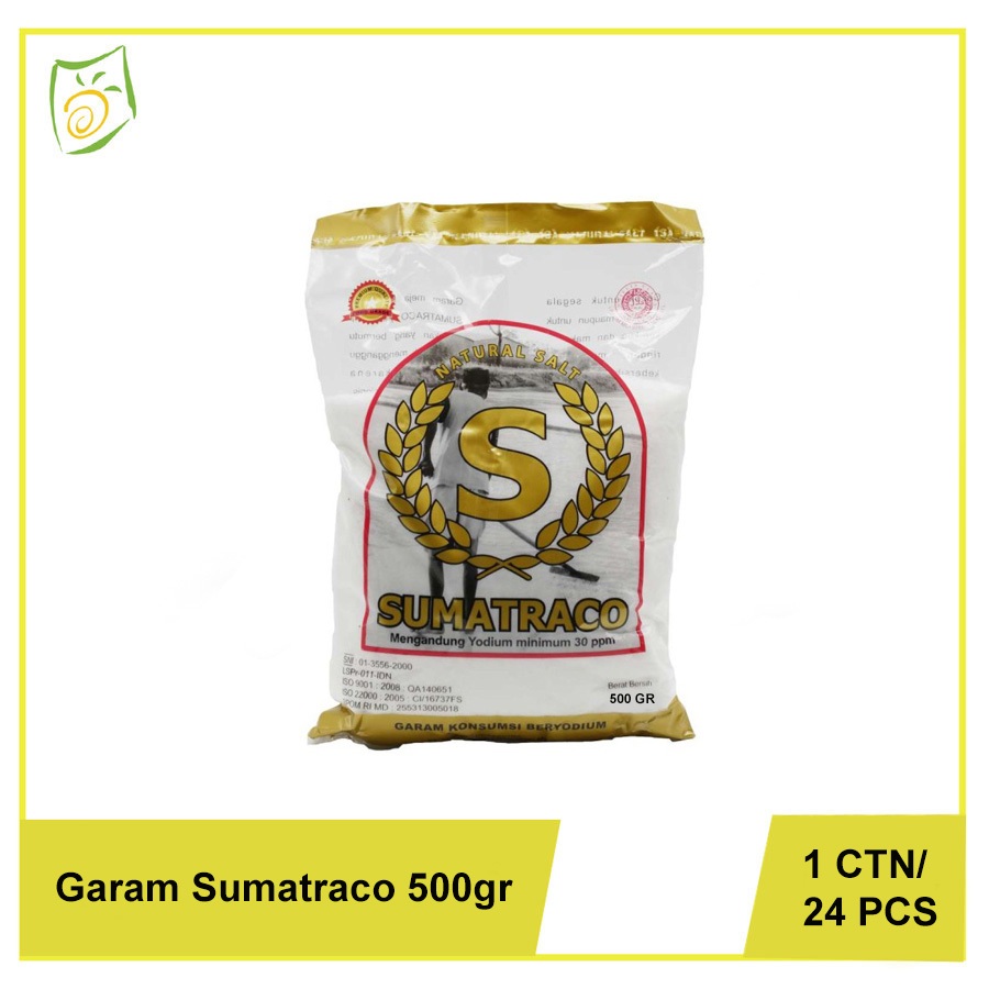 

Garam Sumatraco 500gr 24pcs/CTN