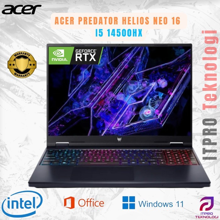 ACER PREDATOR HELIOS NEO 16 I5 14500HX RTX4060 8GB/ 8GB 512GB