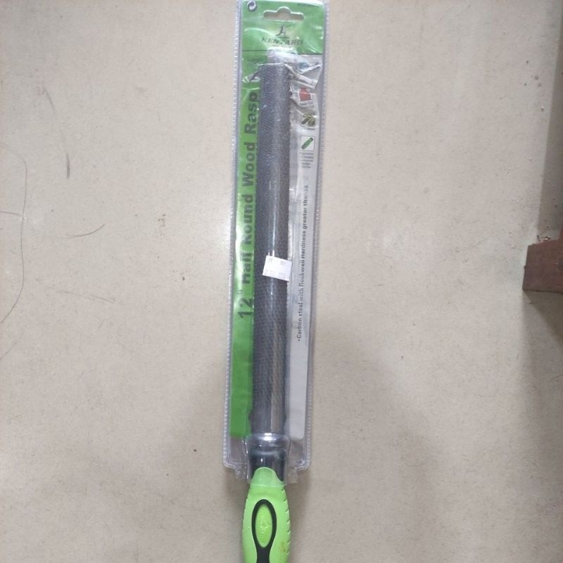 kikir kayu setengah bulat 1/2 bulat 12inci (30cm) / kikir pahat kayu kasar setengah bulat 12in / pat