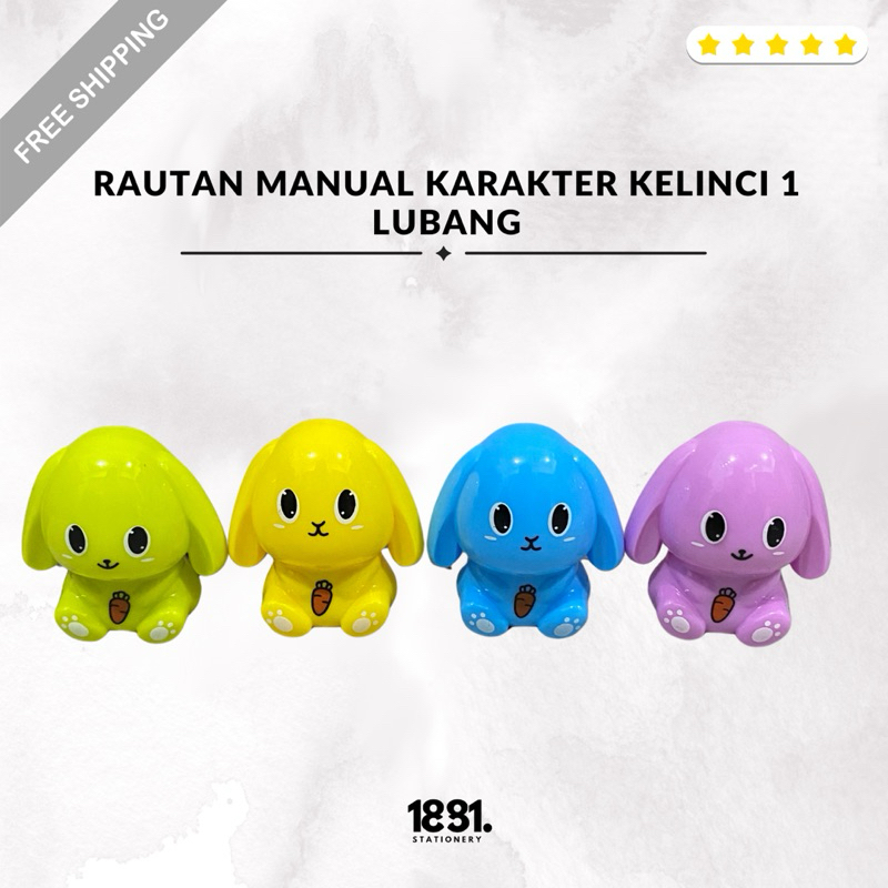 

Rautan Serutan Manual Karaktet Kelinci Kecil Lubang 1 (PCS)