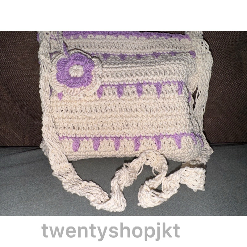 TAS RAJUT SELEMPANG SIMPLE