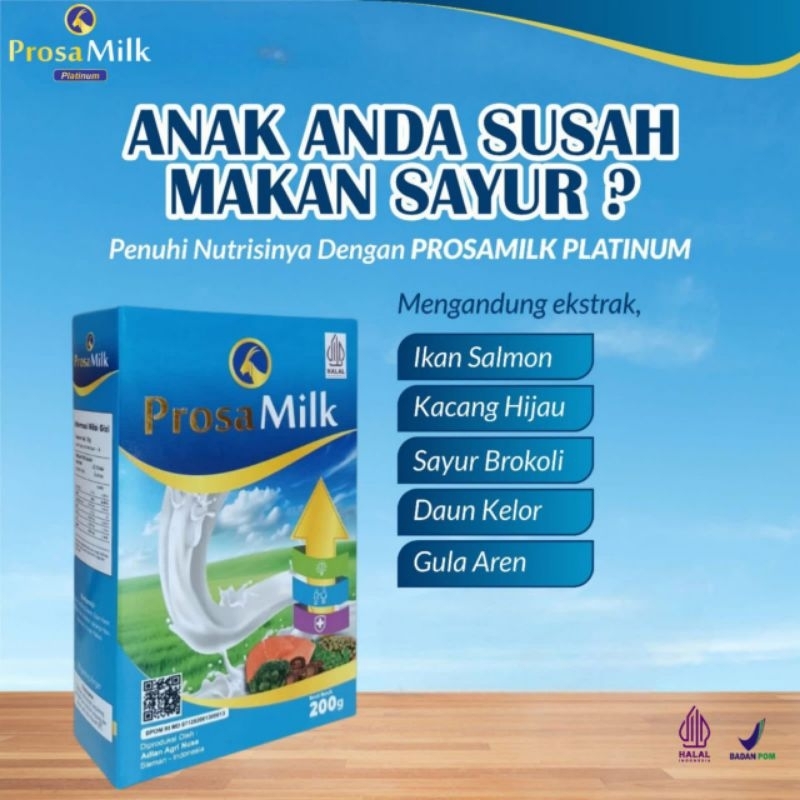 

Prosa Milk Susu Kecerdasan dan Nafsu Makan