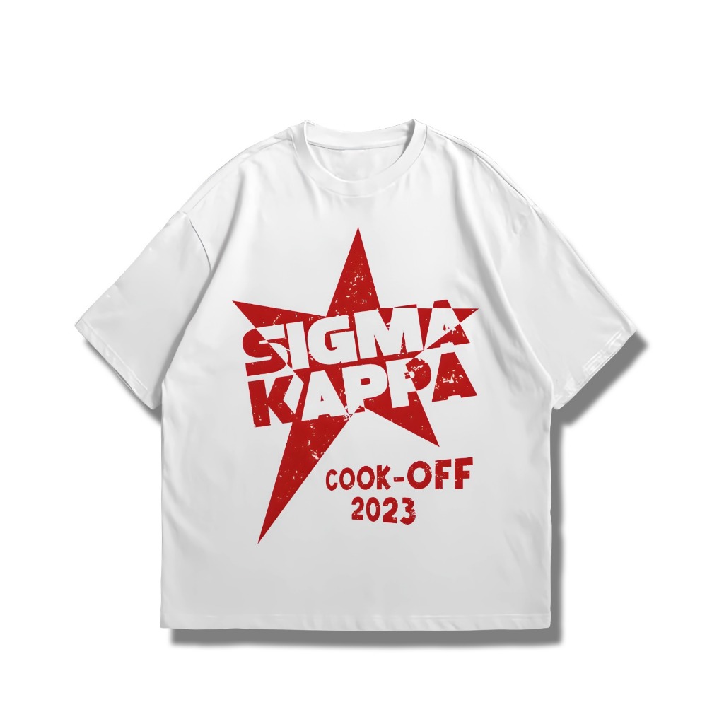 Kaos T-shirt / Baju Kaos SIGMA KAPPA Distro Lengan Pendek 24S BS
