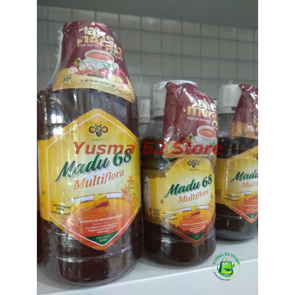 

Madu Multiflora 68 Membantu Meningkatkan Daya Tahan Tubuh 650 Gram