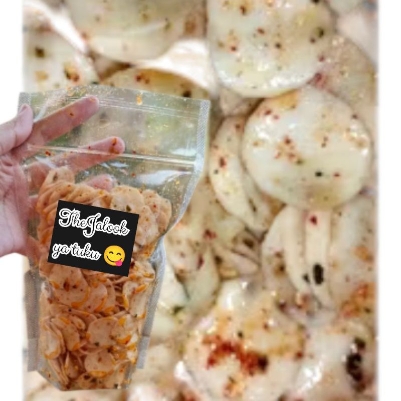 

kerupuk seblak kering endes/ makan gurih/makanan candu/cemilan kekinian