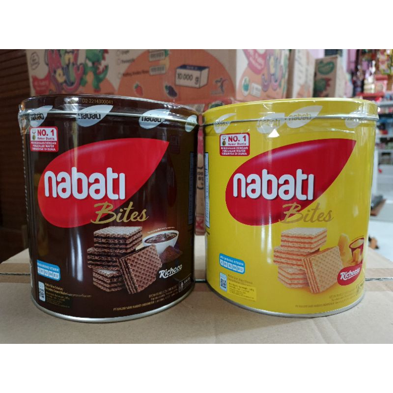 

NABATI WAFER KALENG COKLAT KARTON || NABATI WAFER KALENG KEJU KARTON