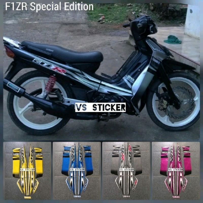 STRIPING LIST STANDART MOTOR YAMAHA FIZ R FIZR 2001HITAM KUNING BIRU MAGENTA