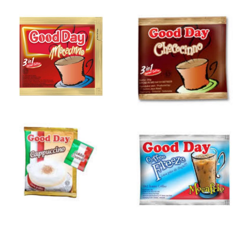 

Kopi Goodday isi 10