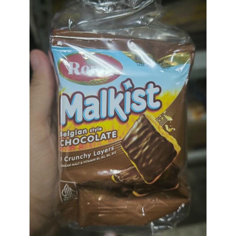 

Malkist Belgian Style Chocolate Isi 10 Pcs