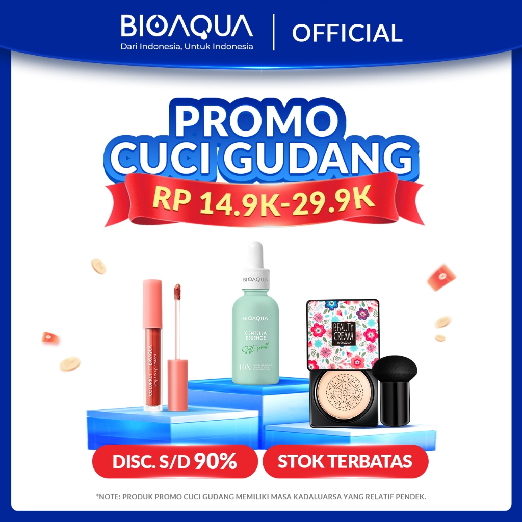 BIOAQUA PROMO CUCI GUDANG Toner Wajah / Serum Wajah / Cleanser Wajah Face Wash /  Lip Oil