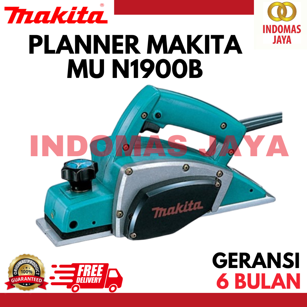 Mesin Serut Makita N1900 B / N1900B Mesin Serut Kayu Power Planner 82 Mm
