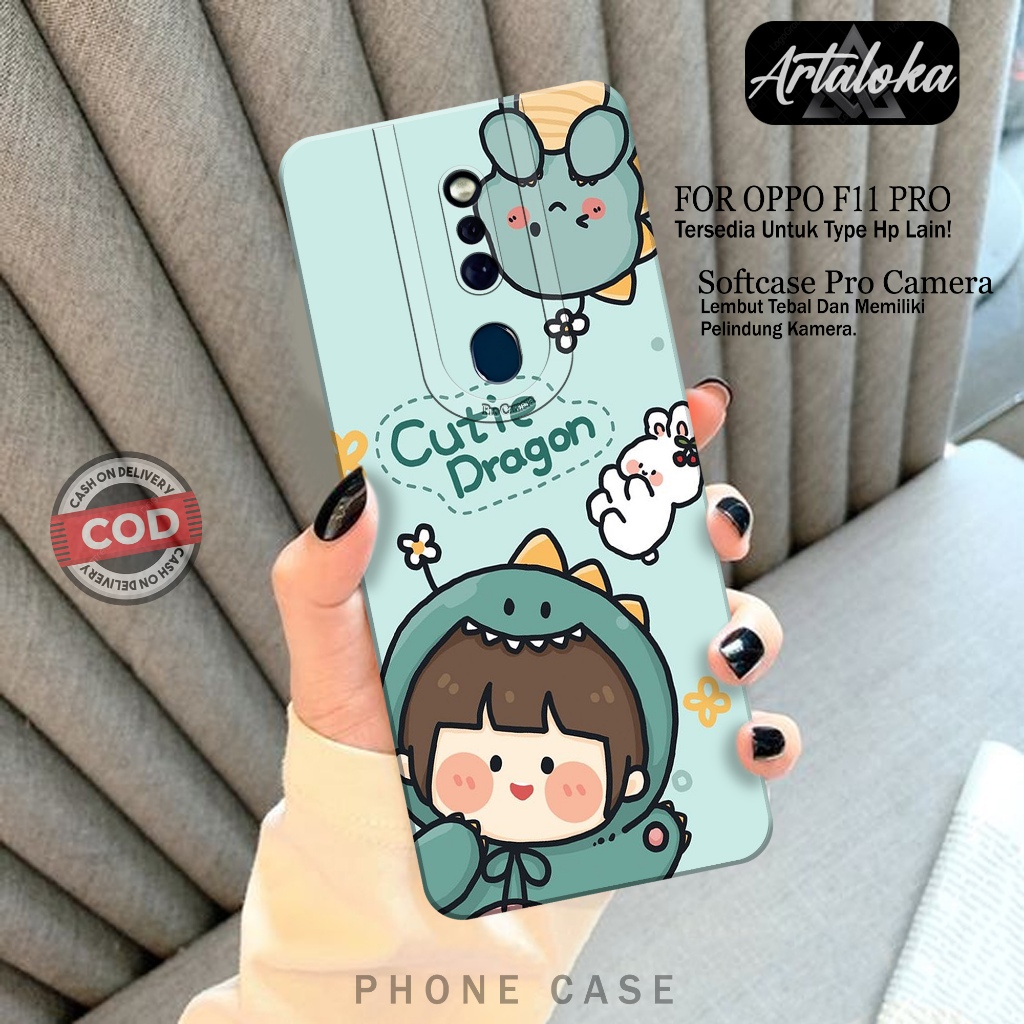 Case Hp Oppo F11 Pro Terbaru - Fashion Case Kartun - Softcase Oppo F11 Pro - Casing Oppo F11 Pro - K