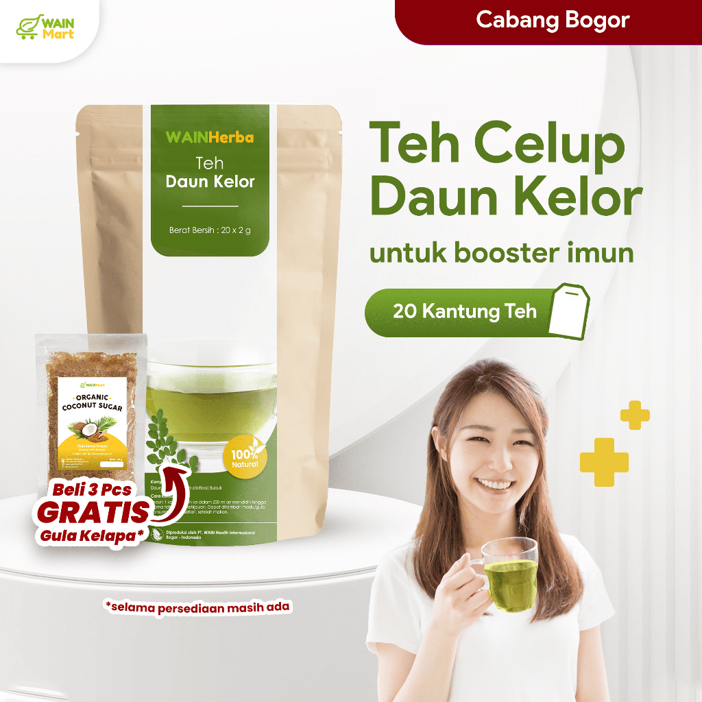 

TEH CELUP DAUN KELOR : 100% Organik Anti-Kanker, Diabetes, Tingkatkan Imunitas dan Kekebalan Tubuh