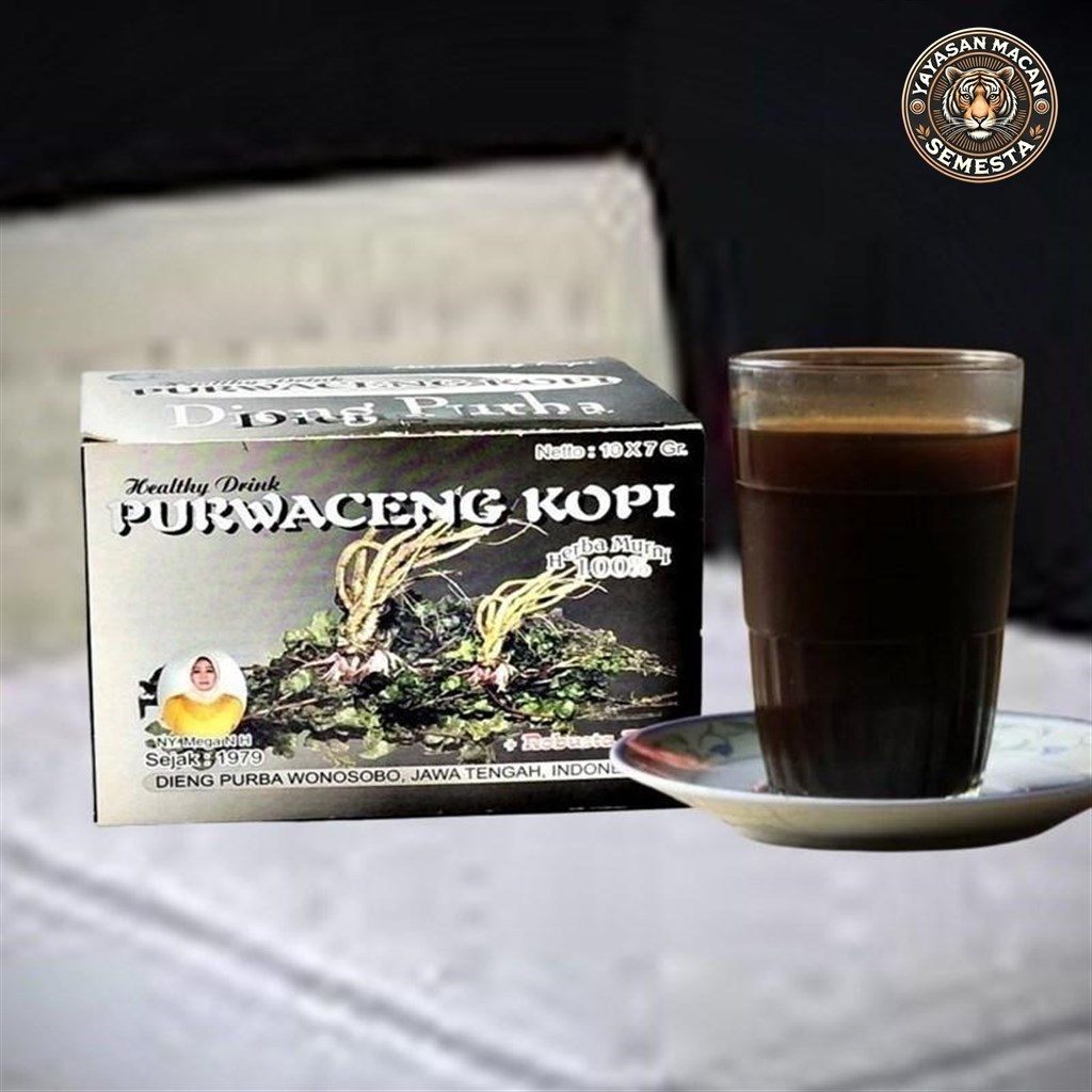 

Purwaceng Kopi, Minuman Kuat Herbal untuk Pria, Tahan Lama & Puaskan Pasangan