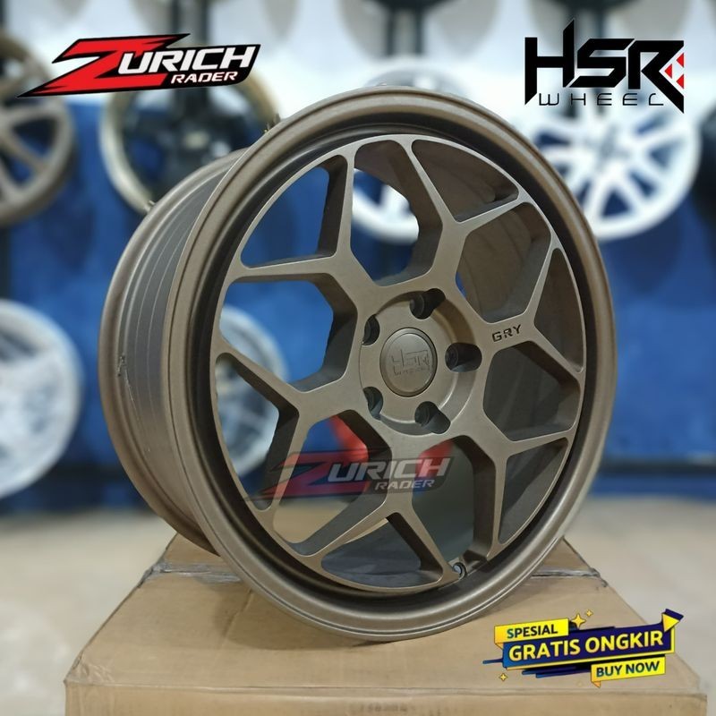 Velg Racing Ring 18 Hsr Gry Pelek Mobil R18 Almaz Xpander Juke Crv Sorento Kona Kicks Hrv Sportage