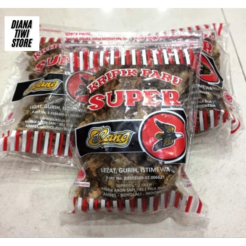 

keripik paru sapi super cap elang 250 gram kripik paru super cap elang 250 gram