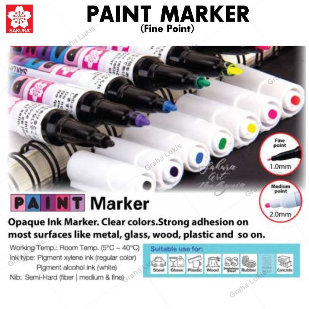 

mdn Sakura Paint Marker - Fine Point