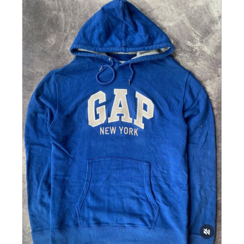 HOODIE GAP BIRU SECOND BRAND