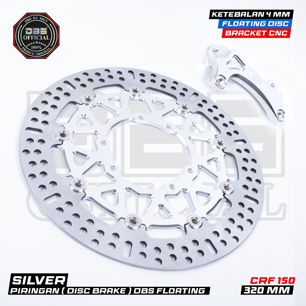 DBS Floating Disc Brake CNC Piringan Cakram CRF150 ukuran 320mm