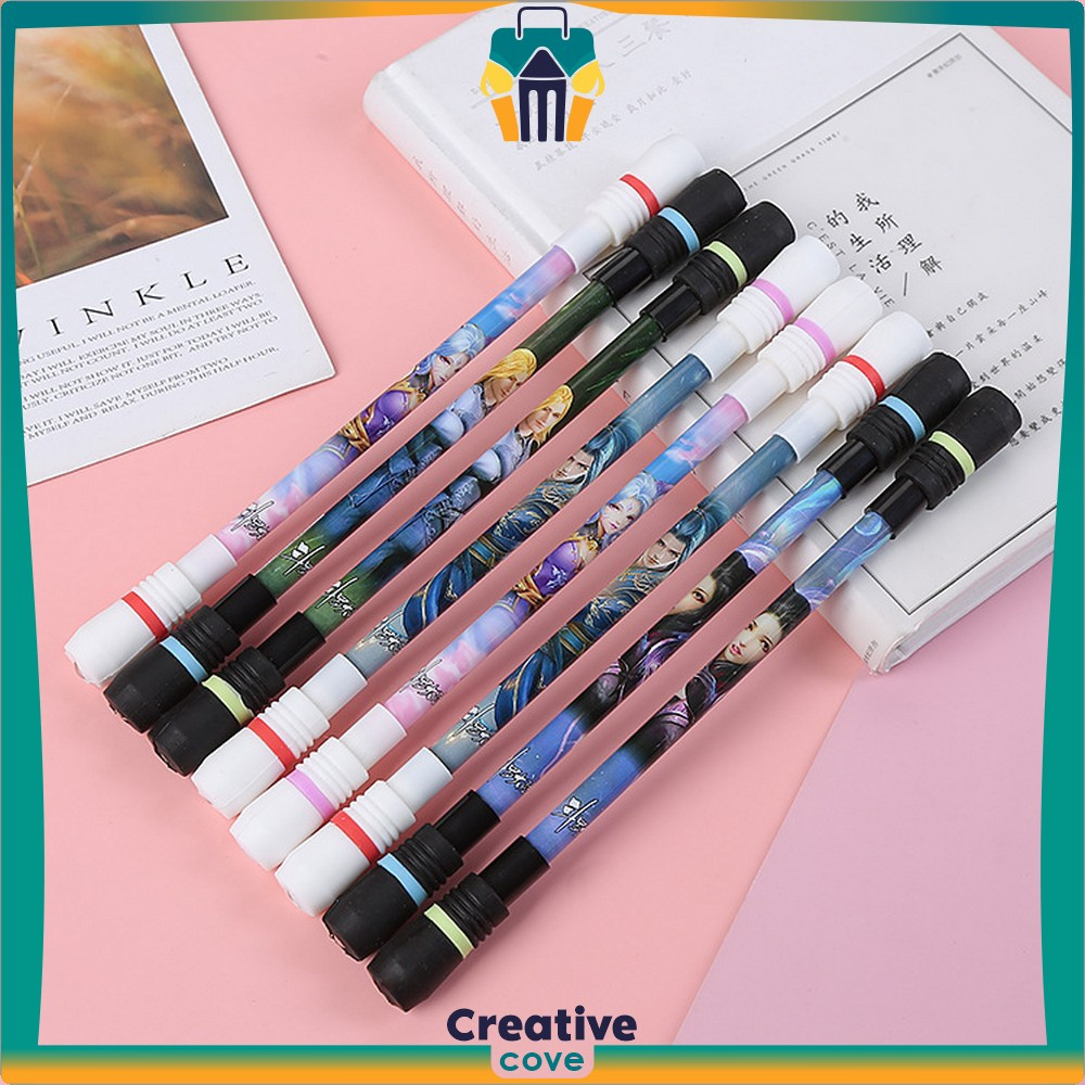 

Pena Pulpen Putar Mainan Anak Pen Spinner Balance / Spinning Pen Pulpen Putar Karakter Anti Stress Creative Cove A38
