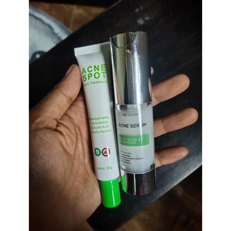 MS GLOW//SERUM ACNE TOTOL ACNE//PRELOVED