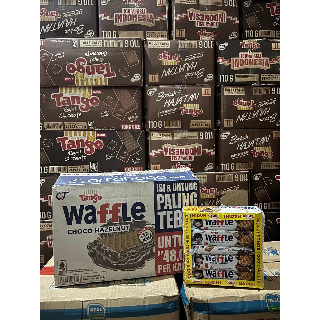 

tango waffle hazelnut 25 gram 1 dus isi 8 box 1 box isi 13 pcs