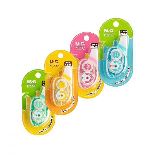 

TBMO M&G MINI CORRECTION TAPE 5MX5MM - 106279/ACT52571